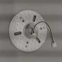 6.3" Ceiling Fan LED Light Engine Replacement Upgrade Retrofit Kit 2200LM Bright 3CCT 3000K 4000K 6000K Daylight Dimmable 120V 24W PCB, Magnetic Easy Install in 5min (cover or globe NOT included)
