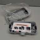 Hrensaw Small Weatherproof Electrical Connection Box (Inner 5.5 x 3 x 2.2inch),Outdoor Electrical Box, Waterproof Extension Cord Covers for Plug, Extension Cables, Holiday Lights, Grey