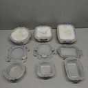 JoyJolt 24pc Borosilicate Glass Storage Containers with Lids | 12 Airtight/Freezer Safe Food Storage Containers for Pantry and Kitchen | Meal Prep Container for Lunch | Glass Tupperware Set, 
2 Pounds