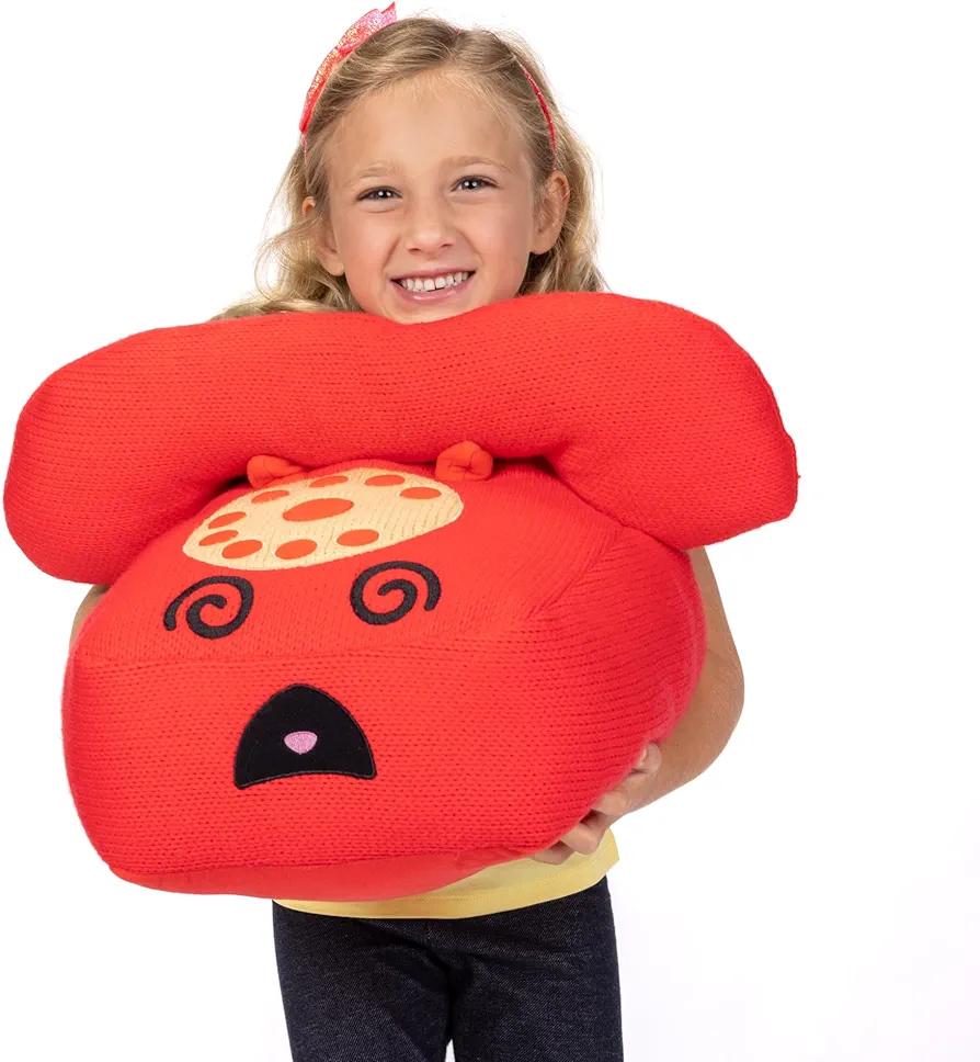 Ami Amis™ Colossal Roto Soft and Cozy Crochet Plush, Adorably Cute Details, Colossal Sized for Extra-large Cuddly Size for Collection Enthusiasts Ami Amis™ Colossal Roto Soft and Cozy Crochet Plush, Adorably Cute Details, Colossal Sized for Extra-large Cuddly Size for Collection Enthusiasts