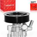 PHOBOOS Power Steering Pump Compatible with Toyota Tundra 2007-2014 V8 5.7L/2014 V8 4.6L/2015-2022 All Engine, with Outlet & Pulley, Smooth Steering, Low Noise, High Durability, Ref. 21-5486