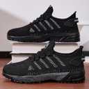 Men's Shoes Running Road Walking Sneakers Mesh Workout Shoes, 45