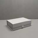 Goodwood Collapsible Gift Box with Magnetic Closure, Bridesmaid Proposal Box (1 Count, White)