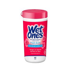 Wet Ones Antibacterial Wipes 40 Count (Value Pack of 3)