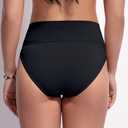Beautikini Period Swimwear Bikini Menstrual Swim Bottoms Leakproof Bathing Suits for Teens Girl M