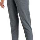 Inno 28" 31" 34" 36" Women's Baby Polar Fleece Lined Jogger Pants Warm Sweatpants Thermal Athletic Lounge