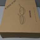 SENSARTE Nonstick Frying Pan Skillets, Swiss Granite Coating Omelette Pans, Healthy Cookware Chef's Pan, Free of Intentionally Added PFOA (8+11Inch with Lid) (Gray)