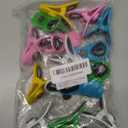 20 Pack Chip Clips, Bag Clips, Binder Clips, Multipurpose Food Clip, Magnetic Clip for Chip, Snack, Food Storage, Kitchen, Packages, Office Paper Clamps