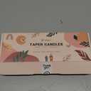 10 Inch Hot-Pink Taper Candles for Home Decoration, 10 Pack Unscented Candlesticks for Dinner Wedding Party, Smokeless and Dripless Candle Sticks