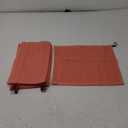 Homaxy 100% Cotton Kitchen Towels and Dishcloths Set, 12 x 12 Inches and 13 x 28 Inches, Set of 8 Bulk Kitchen Towels Set, Ultra Soft Absorbent Dish Cloths for Washing Dishes, Coral