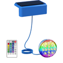 Underwater Pool Light - LED Underwater Light | Waterproof RGB Lights | with Remote Control, Magnetic Mount and Suction Cup, for Garden, Pond, Hot Tub, Ideal for Parties and Decorations