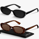 miyya Old Money Polarized Oval Sunglasses – 2025 Edition, UV400 Protection, Feather-Light Fit & Trendy Colors