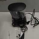 Waterpik Aquarius Water Flosser For Teeth Cleaning, Gums, Braces, Dental Care, Electric Power With 10 Settings, 7 Tips For Multiple Users And Needs, ADA Accepted, Black WP662