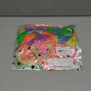 Mega-L Glow in The Dark Party Supplies, 100 Pcs UV Neon Balloons, 12" Round Multicolor Neon Party Decor Balloons for Birthday Decorations Sleepover Party Blacklight Reactive Fluorescent