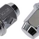 Dorman 611-292 Wheel Nut 1/2-20 Dometop - 13/16 In. Hex, 1.5 In. Length Compatible with Select Ford / Mercury Models, 10 Pack (OE FIX)