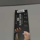 Sleep Mask, 3D Sleeping Mask, Zero Eye Pressure, 100% Light Blocking Eye Mask, Soft Comfortable for Travel & Side Sleepers, WEGREX Sleep Mask (Black)