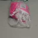 Girls Swimsuit Bikini Set,Criss Cross Bathing Suits for Girl Two Piece Solid Color Girls' Swimwear for 7-16 Years (9-10 Years, Pink)