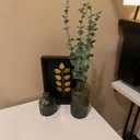 38pcs Eucalyptus Stems Artificial Eucalyptus Leaves Fake Greenery Branches Fake Flowers for Wedding Centerpiece Spring Easter Farmhouse Home Decoration