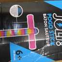 Flybar Foam Jolt Pogo Stick for Kids Ages 6+, 40 to 80 Pounds, Perfect for Beginners (Rainbow), Standard
