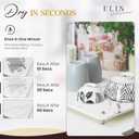 Drying Stone For Kitchen Counter, Diatomaceous Kitchen Stone Drying Mat, - Kitchen Drying Stone - Ideal for Drying Dishes, Cups, Fruits & Veggies, Vanity Tray, Placemat (15.7x11.8in)