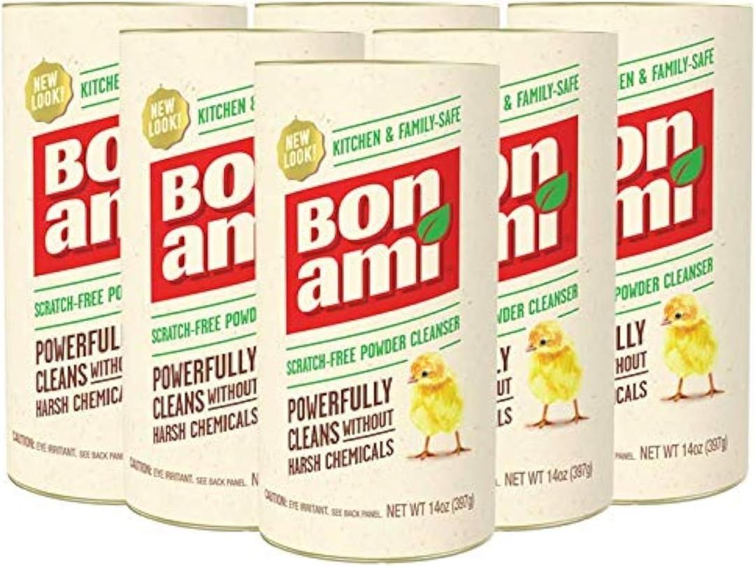 Bon Ami Powder Cleanser - 14 oz (Pack of 6)