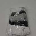10 Pairs Thin Cotton Crew Athletic Socks Sports Gym Running Hiking Calf Socks for Women (One Size, 10 Pairs-white /Black/Grey)
