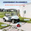 EPOWREY 18 AMP 36 Volt Golf Cart Battery Charger for EZGO TXT with D Style Plug