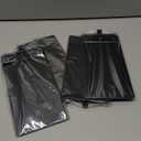 SBYURE 6 Pack Black Plastic Clipboards with Pen Holder A7 Size Small Clip Boards with Metal Clip Mini Clipboards in Bulk for Office, Restaurant,School and Laboratory