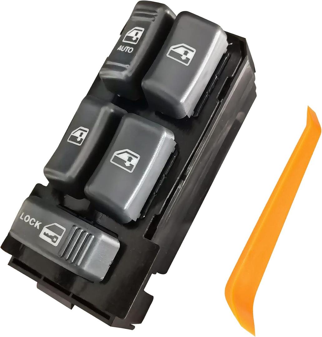 Master Driver Power Window Door Lock Switch Compatible with Tahoe Blazer S10 C/K 1500 2500 3500 Suburban Sonoma Yukon Jimmy/Escalade Oldsmobile Bravada 1995-2000 Replace 15151360 901-021