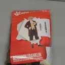 Morph Benjamin Franklin Costume With Wig Founding Fathers Costume Adult Colonial Outfit Men Ben Franklin Outfit Men (Medium)