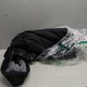 Kids Winter Jackets Warm Fleece Waterproof Snow Jacket with Zipper Pockets Detachable Hood (Large, Black)