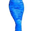 BTFBM Women Bodycon Maxi Dresses 2025 Summer Sleeveless Floral Ruched Slit Mesh Party Cocktail Wedding Guest Tank Dress, Large