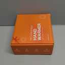 Heated Hand Warmer Pouch Hand Muff with 10000mAh Rechargeable Power Bank Portable USB Hand Warmer Muff for Football, Hunting, Fishing, Camping, Winter Outdoor Events Black