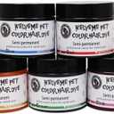 WELYEME Semi-Permanent Dog Hair Dye, Food-Grade Pigment Dog Dye, Pet Hair Dye Used by Grooming Salons, Cats and All Pets Can be Bathed
