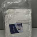 Duvet Insert Cotton Comforter Queen Size White Down Alternative Duvet Insert 100% Cotton Shell Quilted Fluffy Comforter Lightweight All Season 4 Corner Tabs Durable Breathable Noiseless