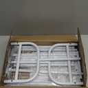 AUPSEN Kids Clothing Rack with Bottom Storage Shelf, Metal Toddler Dress Up Rack for Little Girls, Kids Dress Up Clothes Storage for Coats, Skirts, Dance CostumeWhite