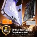 Yriklso 2-Pack for iPhone 17 Screen Protector,Military Grade Shatterproof,Bubble-Dust Free Box,9H+ HD Tempered Glass,Scratch & Smudge Resistant for iPhone 17 6.3 inch