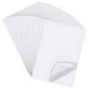 30 Sheets A4 Size 8.3x11.5 Inch Clear Double Sided Adhesive Tape Sheets, Super Strong Sticky Tape, DIY Art, Craft, Home Decorative Tape with White Liner