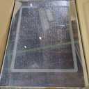 CHARMAID Vanity Desk with Mirror and Lights, White Makeup Vanity Desk with 5 Drawers, 4 Cabinet & 3 Shelves, Charging Station, 3 Color Lighting Modes, Vanity Dressing Table for Bedroom