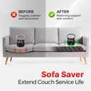 Comfyanno Couch Cushion Support Board, Repairs Sagging Loveseat Sofa, Ready to Use, 21.5" x 54", Heavy-Duty Solid Wood Board, Safe Corner, Sinking Couch & Sofa Fix Saver