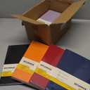 8 Packs Lined Notebook for Work, Journals for Writing, A5 Size (5.5" x 8.3"), 100gsm Thick Paper, Lined 160 Pages, Hardcover Classic Notebook for Journaling & Note-Taking- 8 Assorted Color