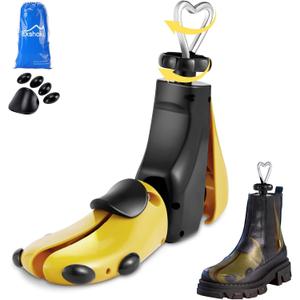 Shoe Stretcher Men, Women Leather Boot Stretcher for Wide Feets, Shoe Tree Adjustable Boot Widener Stretcher