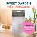 Happy Planner 15-Sheet Sticker Pack for Calendars, Journals, and Planners, Scrapbook Accessories, Classic Size, 722 Stickers Total, Sweet Garden