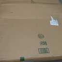 Kate 5x6.5ft(1.5x2m) Collapsible Backdrop Self Tape White Blue Twist Flex Folding Pop up Backgrounds for Photoshoot, Headshots Photo, Video Calls