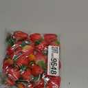 24pcs Realistic Artificial Strawberries Decorative Fruit Models Plastic for Home Store Event Education