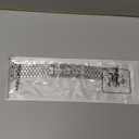 My Pretty Strap - Compatible Apple Watch Band Strap, Stainless Steel Fashion iWatch Replacement Strap- Easy Resizing, No Tool Needed, Fits Most Wrists- Series 1-11, SE and Ultra (Honeycomb Silver)