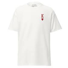 King of Hearts Saint Valentine's Day T-Shirt L
