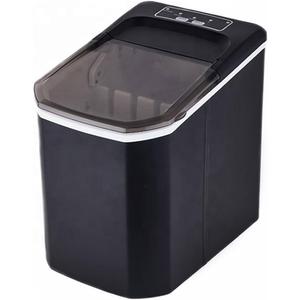 Ice Maker, Ice Makers Countertop, Protable Ice Maker Machine, 22-26Lbs/24H, 9 Ice Cubes Ready in 8 Mins, with ice Scoop and Basket, for Home/Office/Kitchen,Ideal for Home Bar ect.(Color:Black)