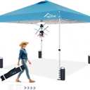 Acepic 10x10 Pop Up Canopy Tent，Serene Blue,10 * 10