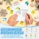 3 x 12 Sets of Valentine's Day Pocket Hug Cards, Ocean Animals Encouragement Pocket Hug Cards, Keepsake Exchange Cards for Colleagues and Family,Small Emotional Support Gifts, Easter Eggs Fillers, Long-Distance Gifts